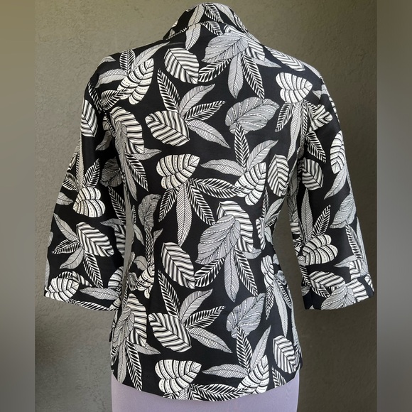 NWT Robbie Bee Silk Summer Suit: Two-piece jacket/ pants Tag Size 6 - Picture 6 of 14